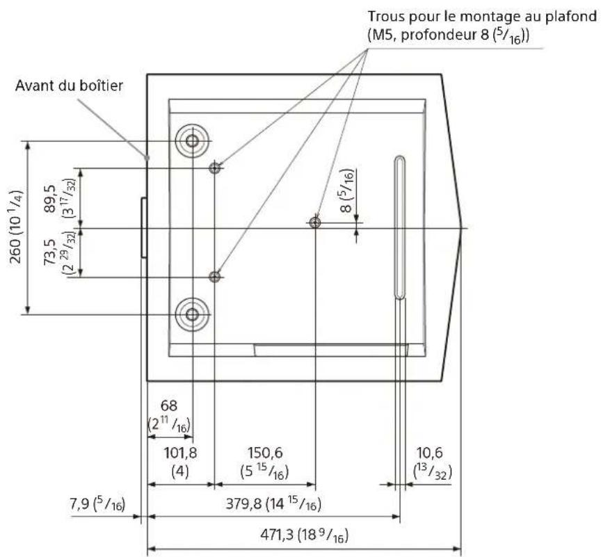 SONY VPLXW5000 - Dimensions - 2