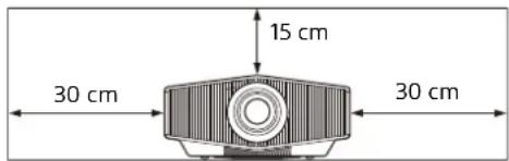SONY VPLXW5000 - Vicino alle pareti - 2
