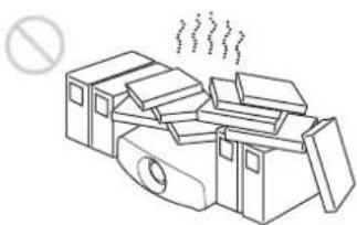 SONY VPLXW6000 - Poorly ventilated location - 1