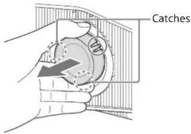SONY VPLXW6000 - When removing the lens cap - 1