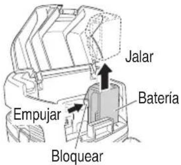 HiKOKI RP3608DA(L) - Extracción de la batería (Fig. 10) - 1