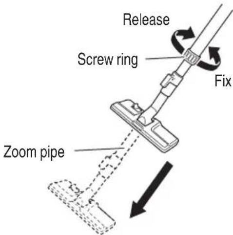 HiKOKI RP3608DA(L) - Attach the zoom pipe, master nozzles, etc. When it is used as a cleaner (Fig. 20) - 2