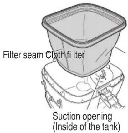 HiKOKI RP3608DA(L) - Attaching filters - 1