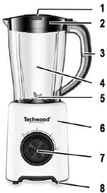 TECHWOOD TBL786 - Bouchon mesureur - 1