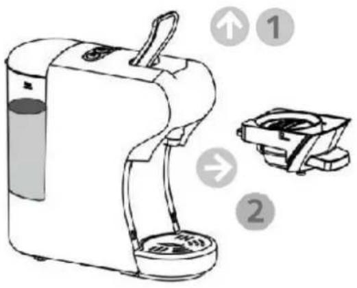 TECHWOOD TCA195N - Utilisation avec adaptateur pour capsules Dolce-Gusto - 3