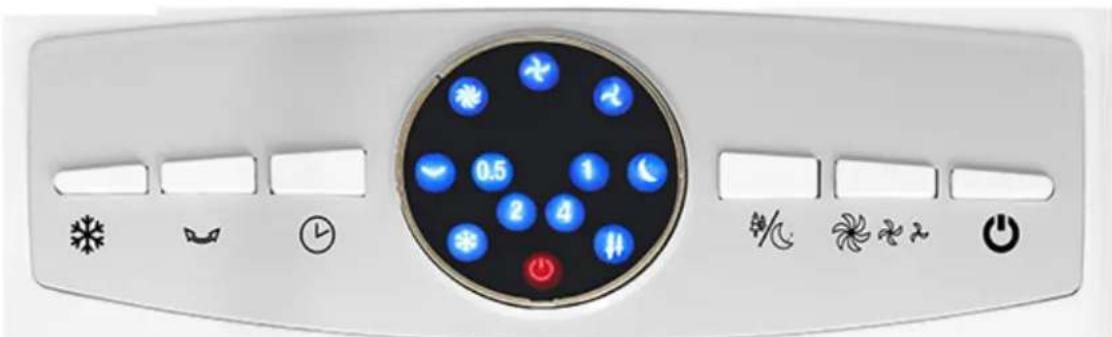 TECHWOOD TRF7012 - PANNEAU DE CONTROL - 1