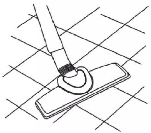 Wëasy WS10 - 3- Using accessories for the floor: - 1