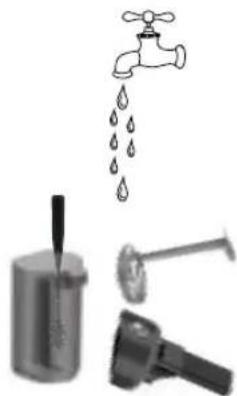 EZVIZ RH1 - Nettoyer le couvercle supérieur du réservoir d'eau sale/flotteur/separateur de saletés - 4