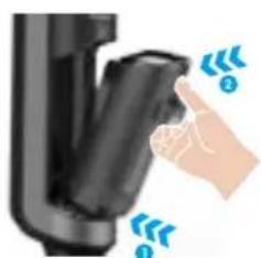 EZVIZ RH1 - Nettoyer le couvercle supérieur du réservoir d'eau sale/flotteur/separateur de saletés - 5