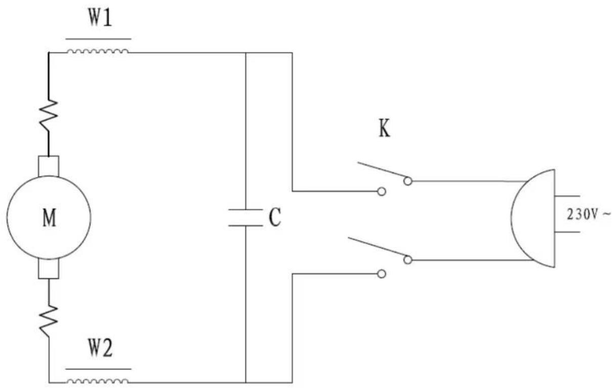 Zipper ZIBHA1500D - SCHALTPLAN / WIRING DIAGRAM - 1