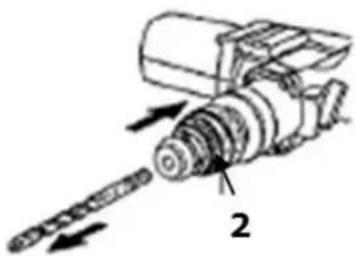 Zipper ZIBHA1500D - Remove drill or chisel - 1