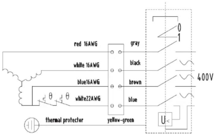 Zipper ZIWP700TN - SCHALTPLAN / WIRING DIAGRAM/ VEZALNI NACRT / DIAGRAMA DE CABLEADO / SCHÉMA ÉLECTRIQUE - 1