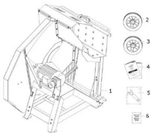 Zipper ZIWP700TN - Lieferumfang / Delivery content / Vsebina pošiljke / Volumen de suministro / Contenu de la livraison - 1