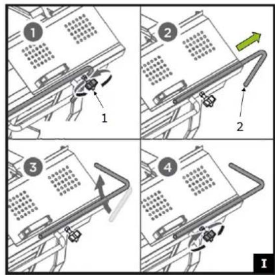 Zipper ZIWP700TN - Setting the log ruler - 1