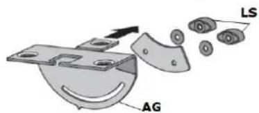 Zipper ZIBAS250 - Adjusting lower saw band guide - 2