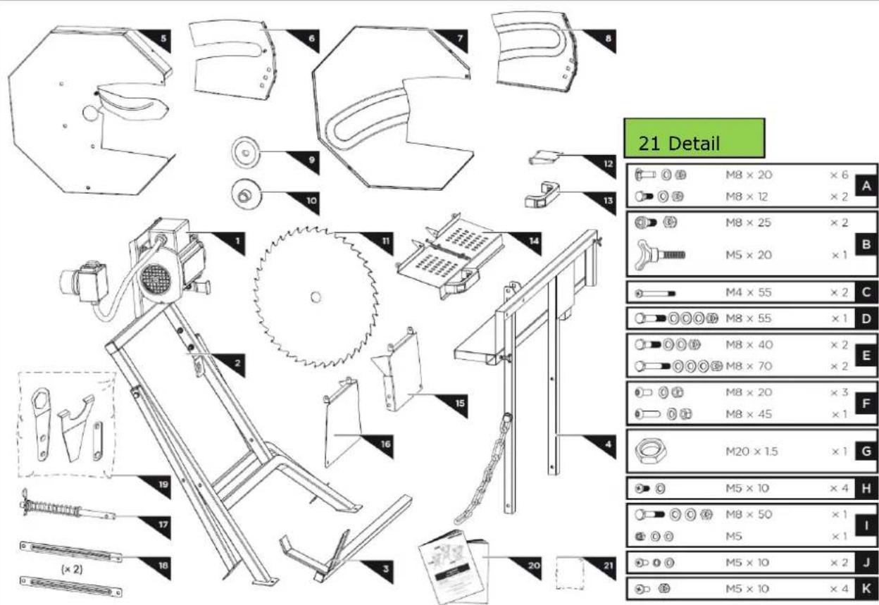 Zipper ZIWP400TN - Lieferumfang / Delivery content / Contenu de la livraison - 1