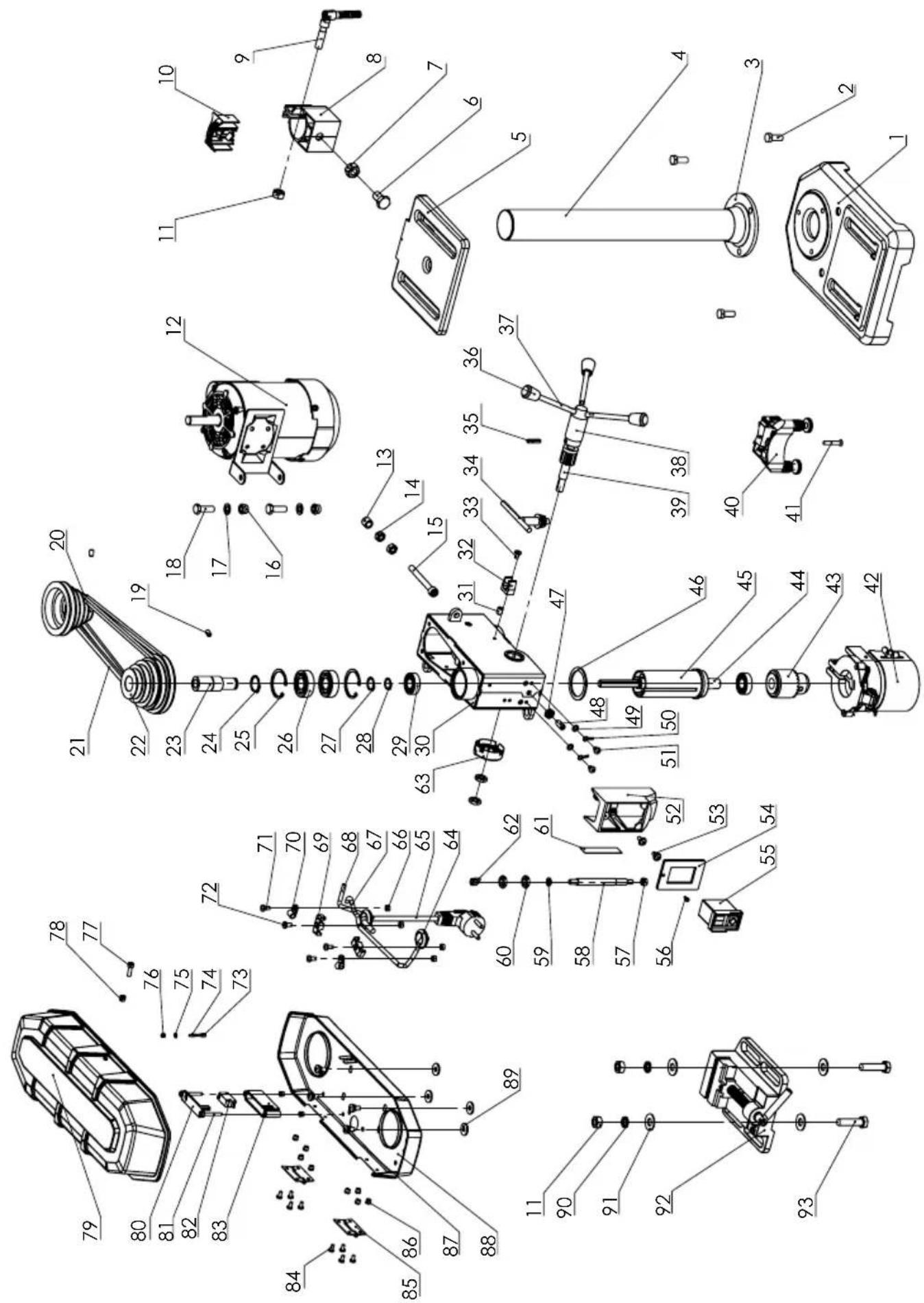 SCHEPPACH DP16VLS - Ariza giderme - 1