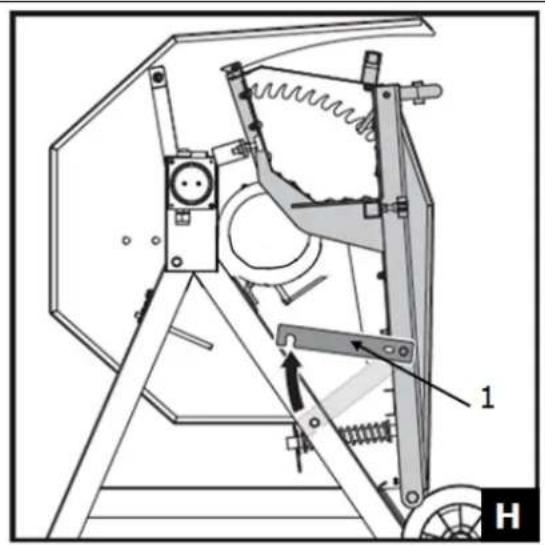 Zipper ZIWP500TN - Déverrouillage de la machine - 1