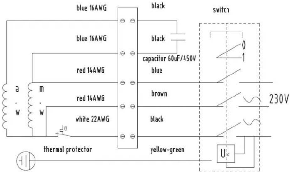Zipper ZIWP500TN - SCHALTPLAN / WIRING DIAGRAM / SCHEMA ELECTRIQUE - 1