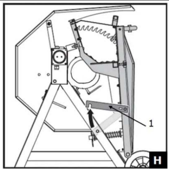 Zipper ZIWP500TN - Entriegeln der Maschine - 1