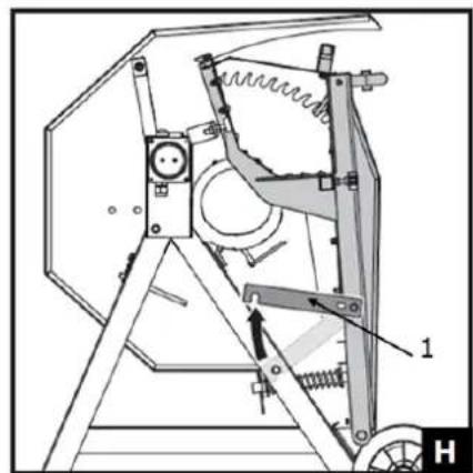 Zipper ZIWP500TN - Unlocking the machine - 1