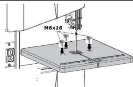 Zipper ZIBAS205 - Montage de la table de travail - 3