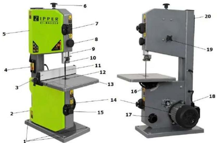 Zipper ZIBAS205 - Komponenten / Components / Componentes / Composants / Komponente - 2
