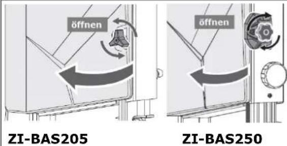 Zipper ZIBAS205 - Öffnen und schließen der Fronttüren - 1