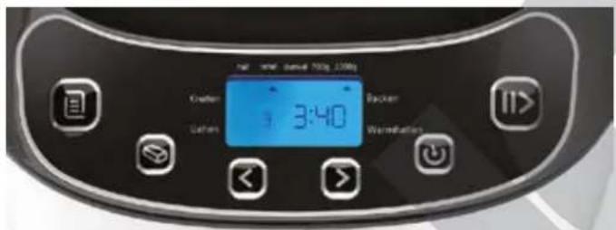 UNOLD Backmeister Design 68010 - Impostazione base: - 1