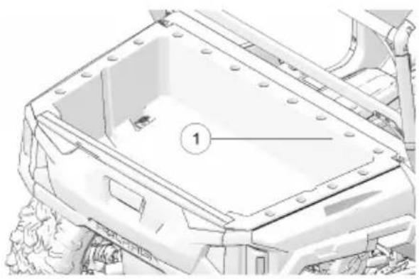 POLARIS General 4 1000 EU (2019) - Avertissement pour la pression des pneus/passager (7190997) - 1
