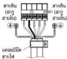 สายดิน (สกร) สายดิน) 54821 (สกร) สายดิน) แคลมป์ยิด สายไฟ