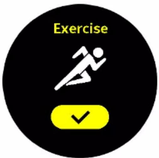 ASUS VivoWatch 5 HCB05 - Entering exercise mode - 1