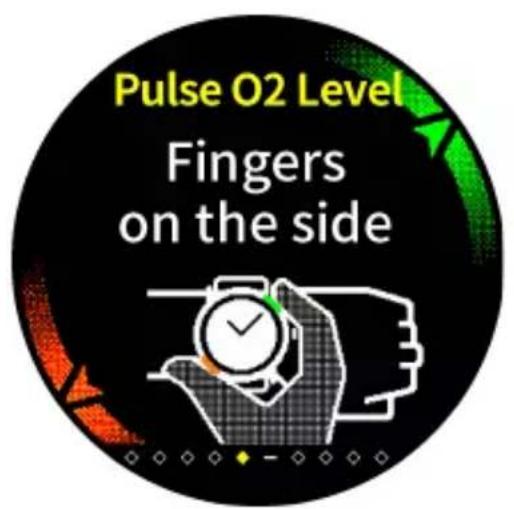 ASUS VivoWatch 5 HCB05 - Przechodzenie do trybu poziomu natlenienia krwi O2 - 1