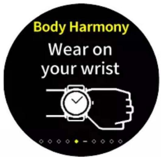 ASUS VivoWatch 5 HCB05 - Schermata di misurazione Body Harmony - 1