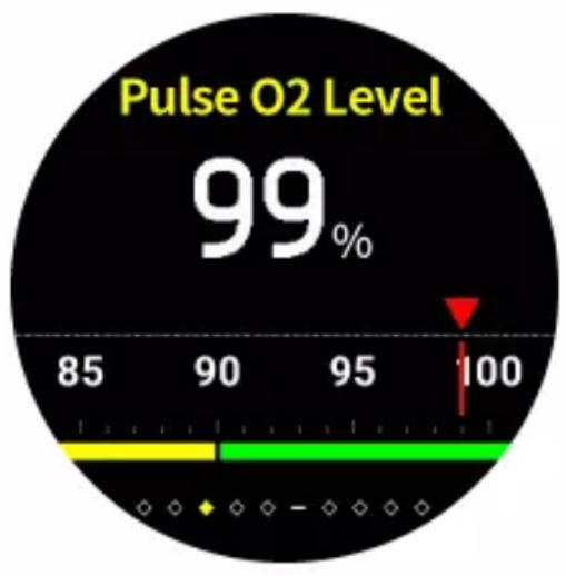 ASUS VivoWatch 5 HCB05 - Entering Pulse O2 level mode - 2