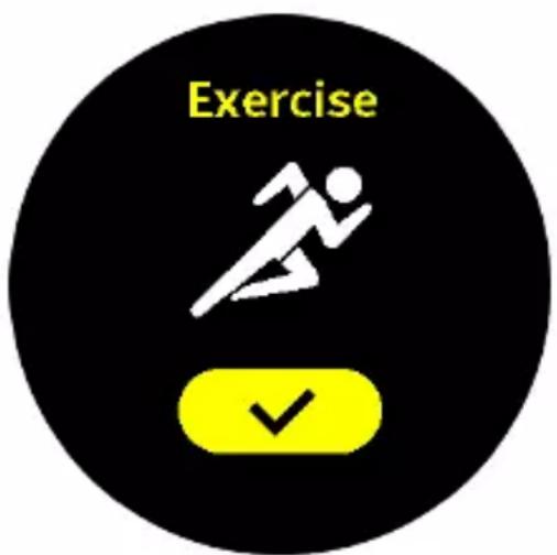 ASUS VivoWatch 5 HCB05 - Passer en mode exercice - 1