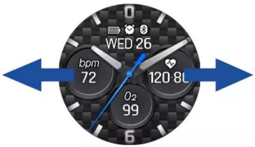 ASUS VivoWatch 5 HCB05 - Przewijanie przez funkcje zegarka ASUS VivoWatch 5 - 1