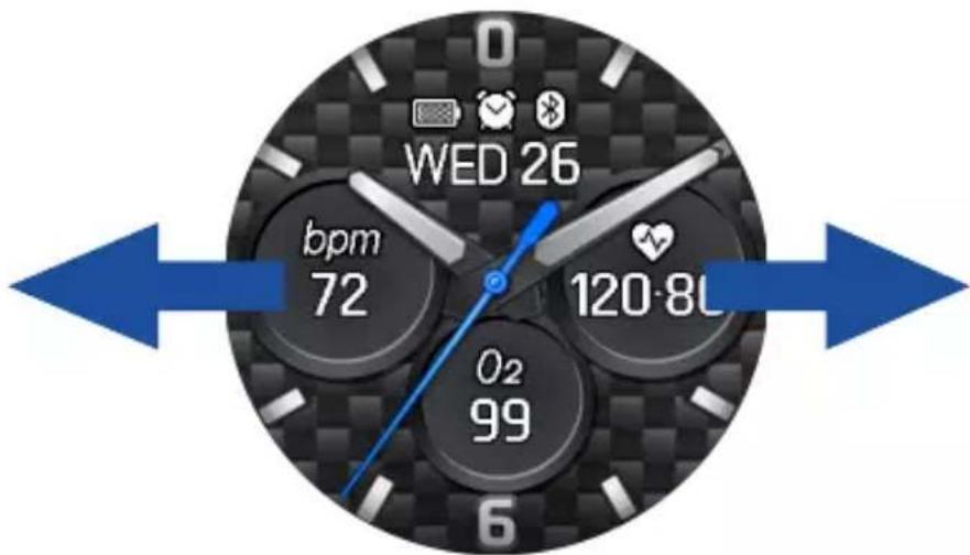 ASUS VivoWatch 5 HCB05 - Навигация по функциям ASUS VivoWatch 5 - 1