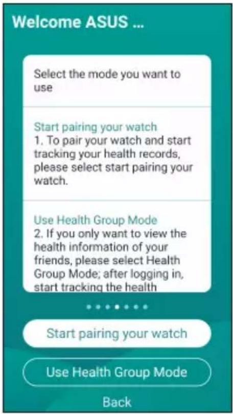 ASUS VivoWatch 5 HCB05 - Instalace doprovodné aplikace - 4