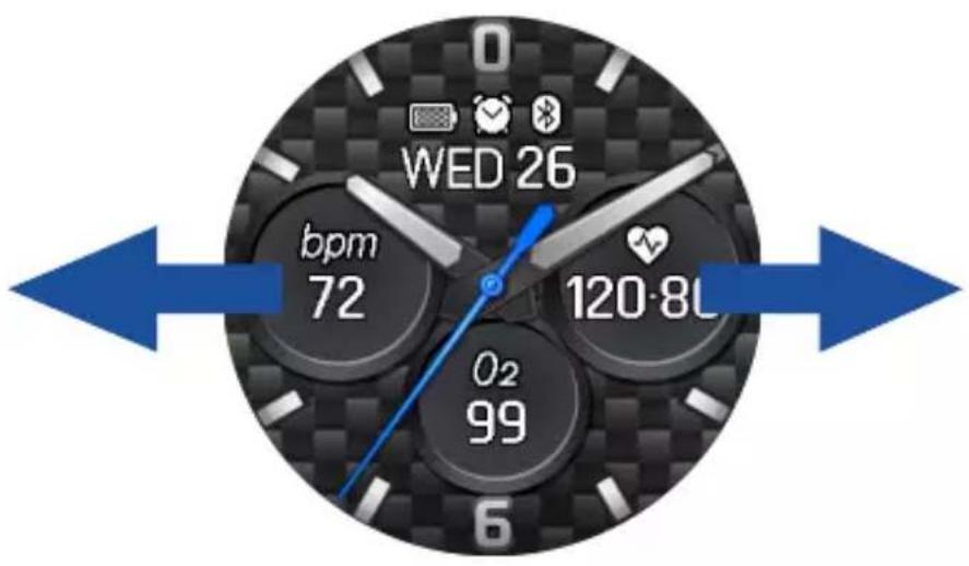 ASUS VivoWatch 5 HCB05 - Navegar pelas funcionalidades do ASUS VivoWatch 5 - 1