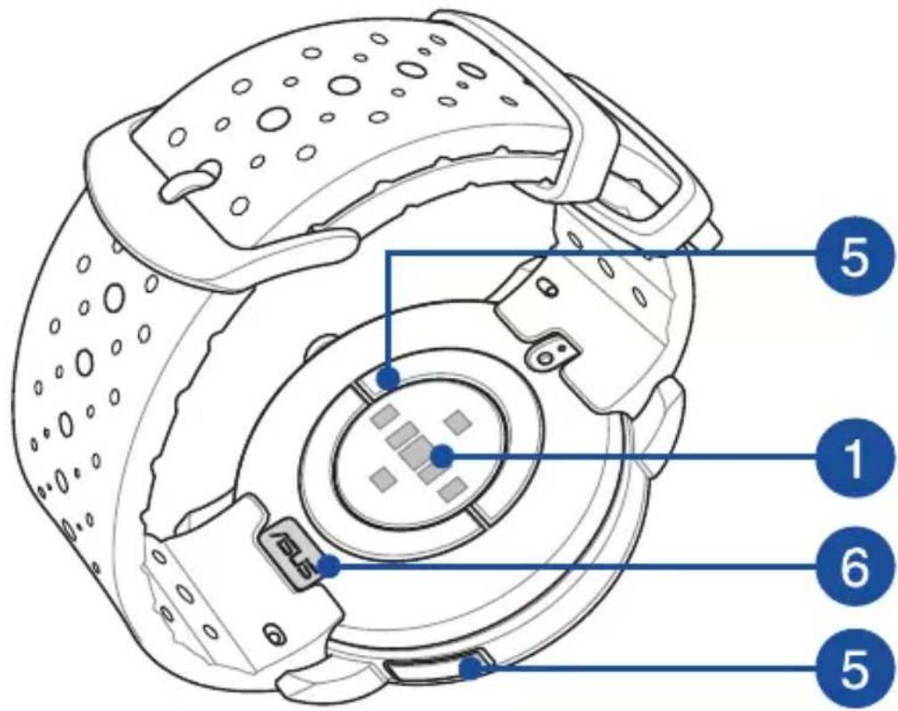 ASUS VivoWatch 5 HCB05 - Conoscete il vostro ASUS VivoWatch 5 - 2