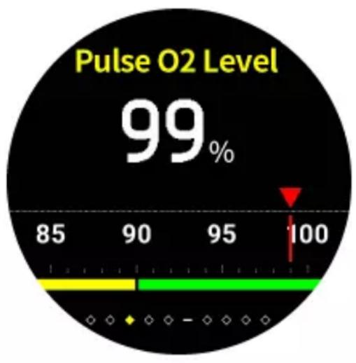 ASUS VivoWatch 5 HCB05 - Modus für das Puls-Sauerstoff-Niveau aufrufen - 2