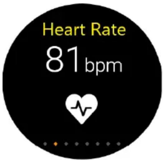 ASUS VivoWatch 5 HCB05 - Obrazovka tepové frekvence - 1