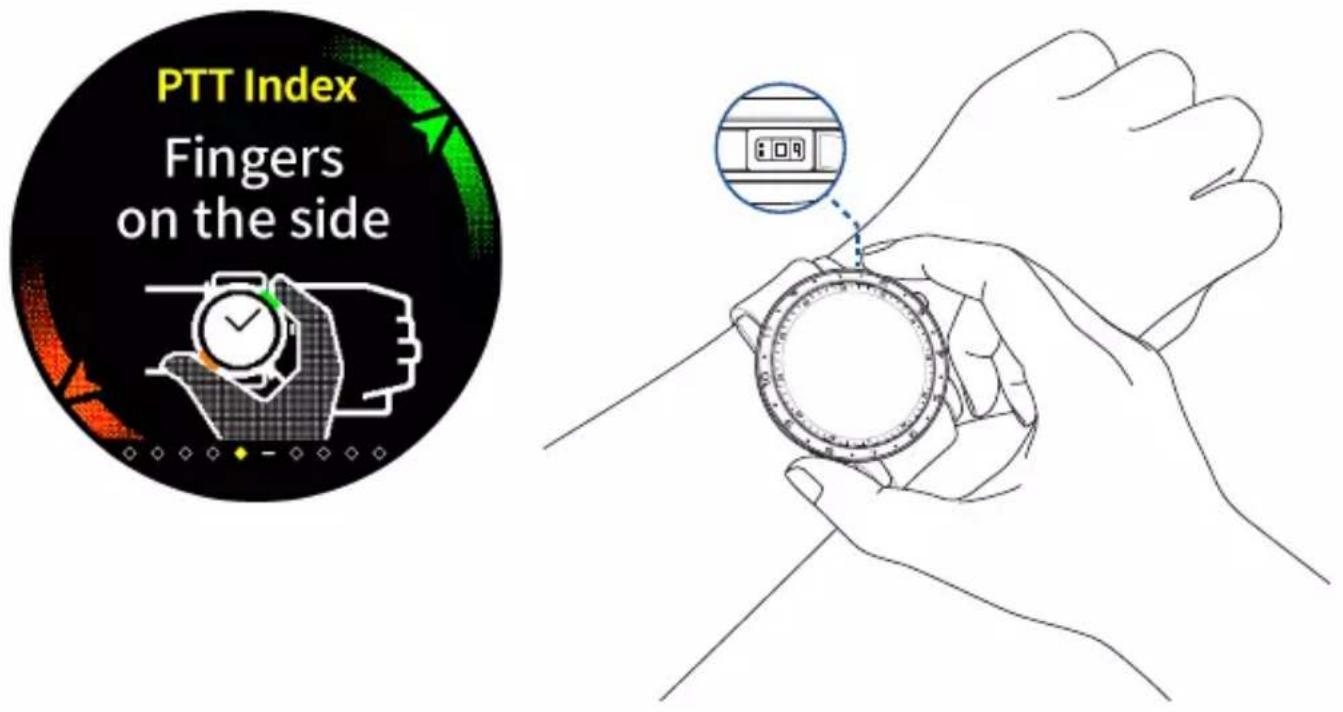 ASUS VivoWatch 5 HCB05 - PTT index screen - 1