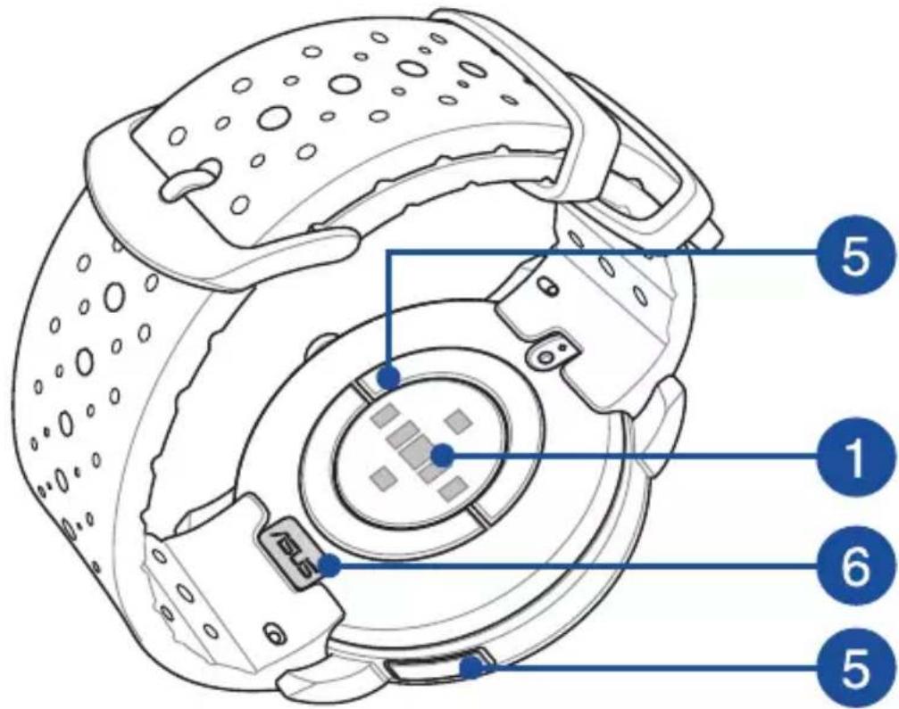 ASUS VivoWatch 5 HCB05 - Poznanie ASUS VivoWatch 5 - 2