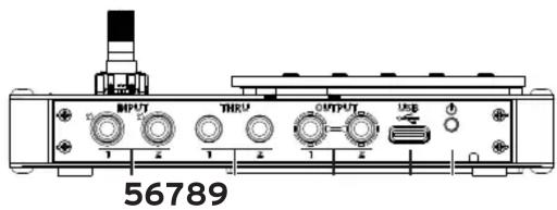 KORG NTS2 oscilloscope kit - Noms des éléments et fonctions - 1