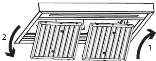 Dacor DHD48U990CMDA - Filters and drip tray - 3