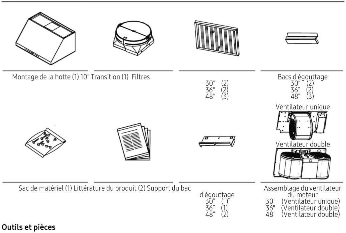 Dacor DHD30U990CMDA - Exigences d'installation - 1
