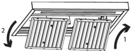 Dacor DHD36U990WSDA - Filters and drip tray - 1