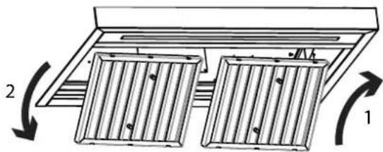 Dacor DHD36U990WSDA - Filters and drip tray - 3